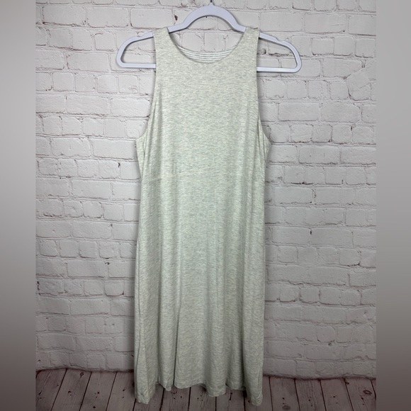 Athleta SANTORINI‎ reversible High Neck Modal Sleeveless Dress Sz S GUC - Picture 3 of 4